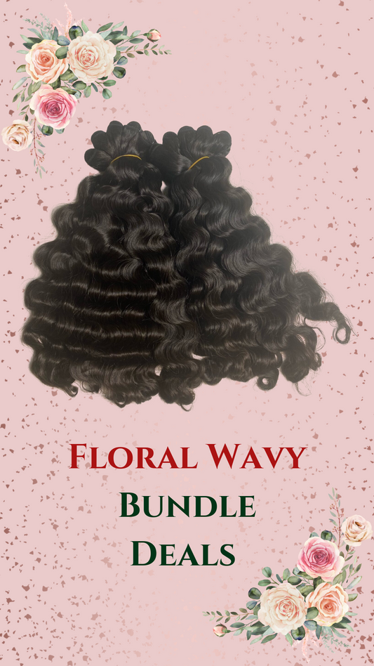 Special Texture - Floral Wavy Bundle Deals