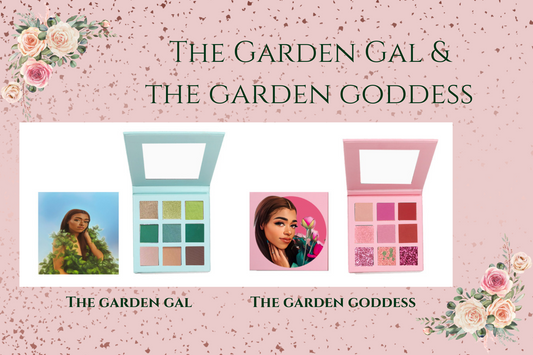 The Garden Gal and The Garden Goddess Vegan Eyeshadow Palette - The Garden Edit